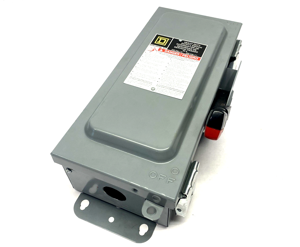 H322AWK | Square D Safety Switch 60A 3P 240V Nema 3R/12 - Used - Maverick Industrial Sales