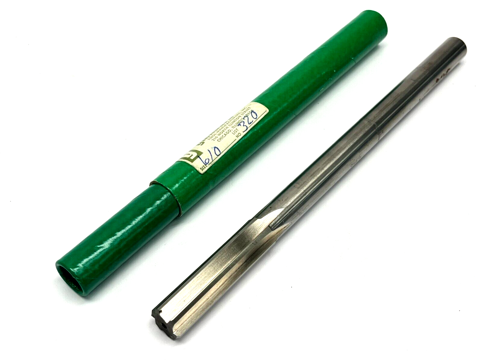Glenbard 320 0.610" Straight Shank Chucking Reamer Straight Flute - Maverick Industrial Sales