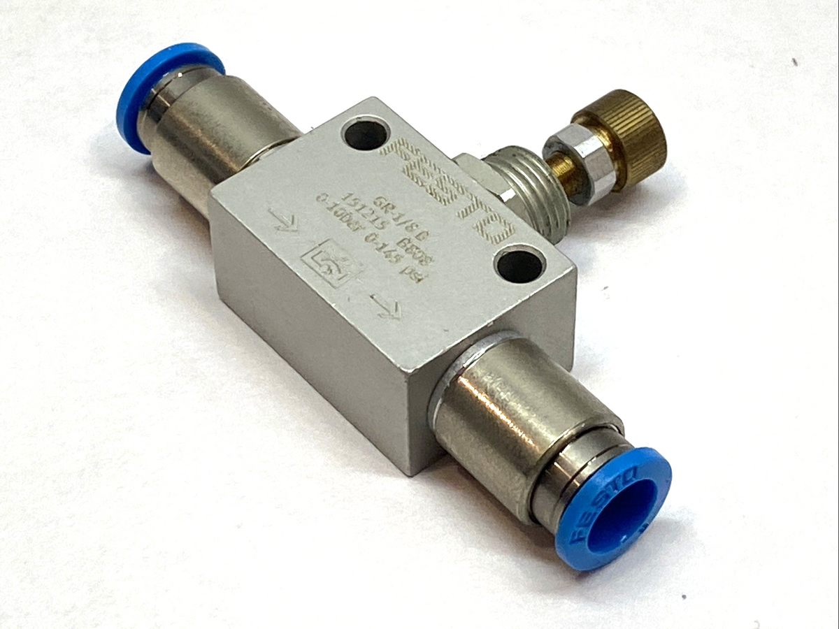 GR-1/8-B | Festo One-Way Flow Control Valve G1/8