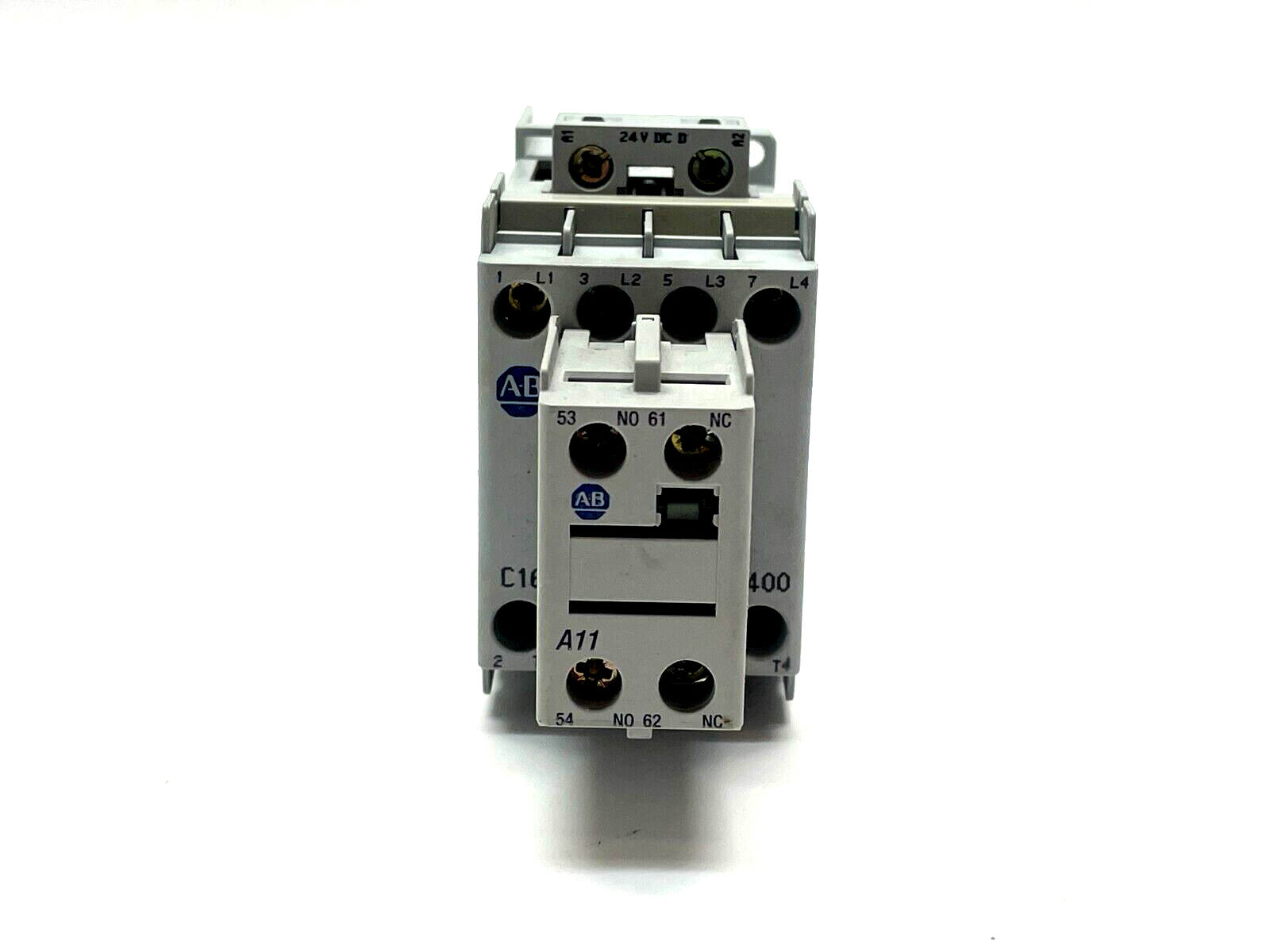 Allen Bradley 100-C16DJ400 Ser. B General Purpose Contactor w/ 100-F Ser.A Relay - Maverick Industrial Sales