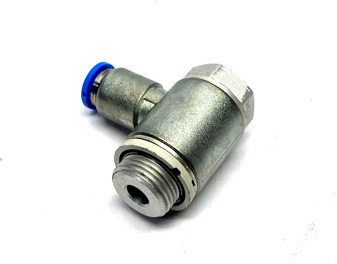 Festo GRLA-3/8-QS-8-D One-Way Flow Control Valve G3/8 8mm Tube 193150 LOT OF 2 - Maverick Industrial Sales