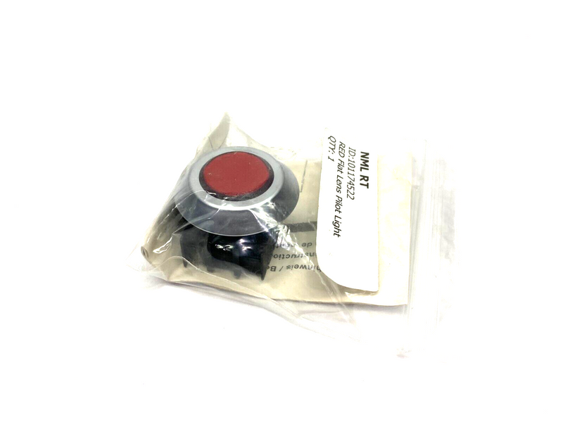 Schmersal NMLRT Illuminated Flat Lens Pilot Indicator Light Red 101174522 - Maverick Industrial Sales