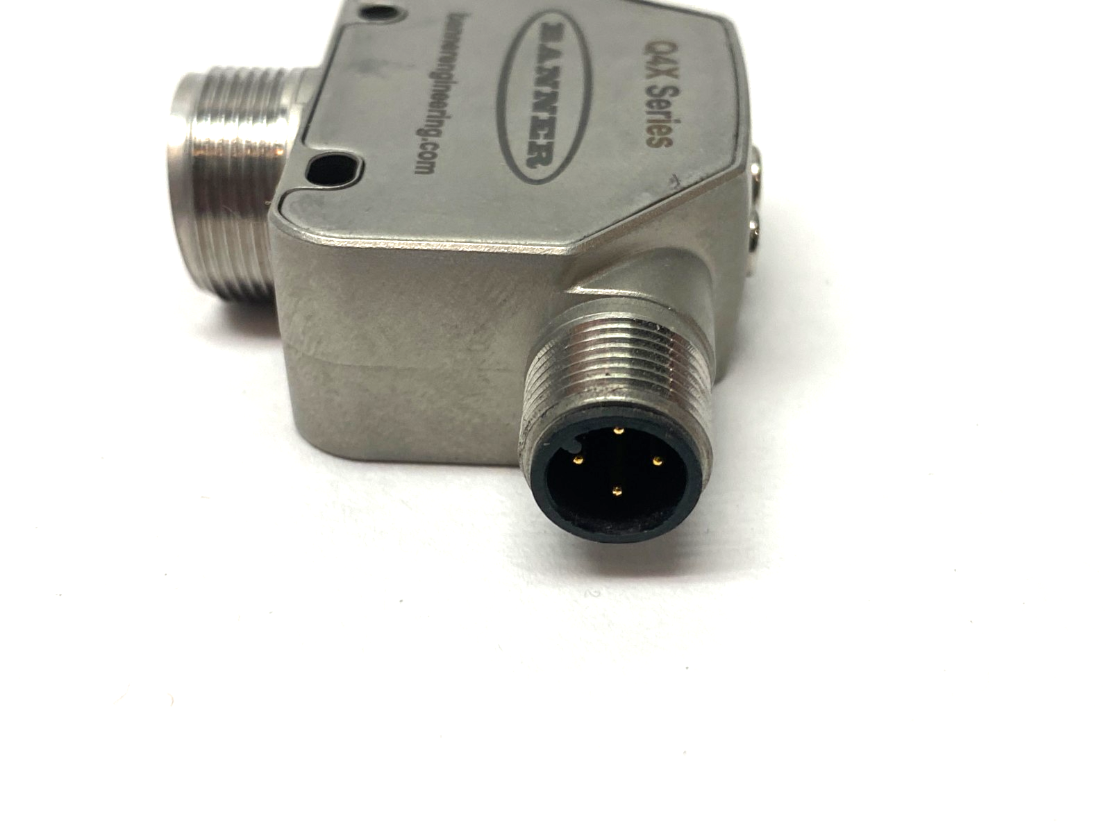 Q4XTKLAF600-Q8 | Banner Rugged Photoelectric Laser Sensor, Adj. Field, 801918 - Used - Maverick Industrial Sales