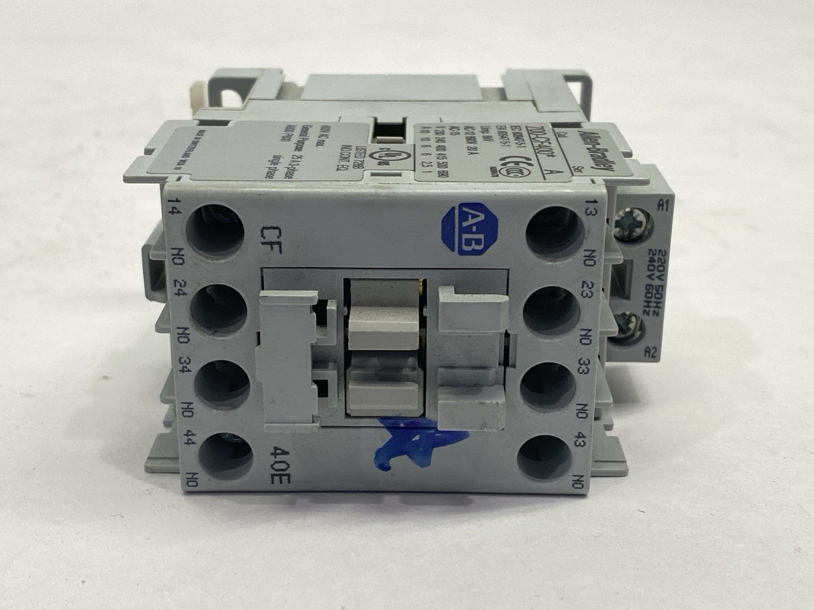 Allen Bradley 700-CF400A Ser A Control Relay 20A 690V 220V/240V Coil - Maverick Industrial Sales