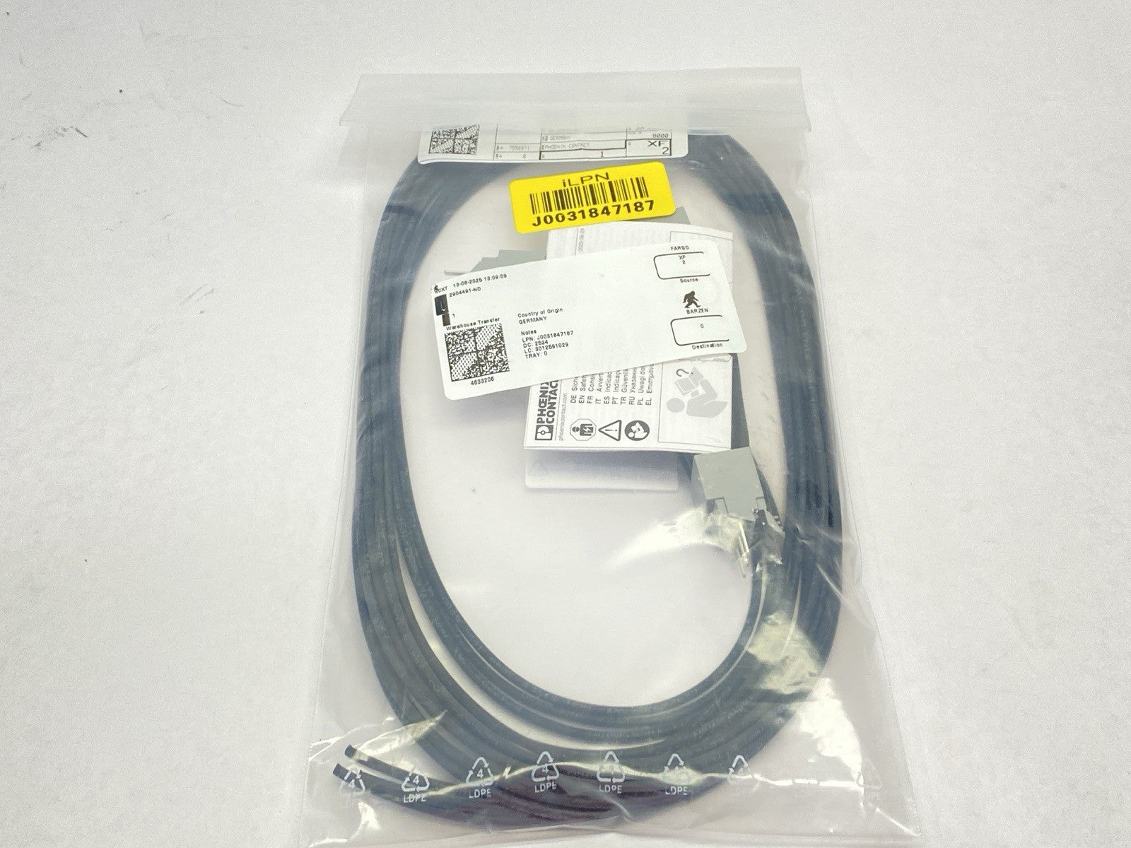 Phoenix Contact BRIDGE-PT 3 3-Phase Loop Bridge For 3 CONTACTRON Modules 2904491 - Maverick Industrial Sales