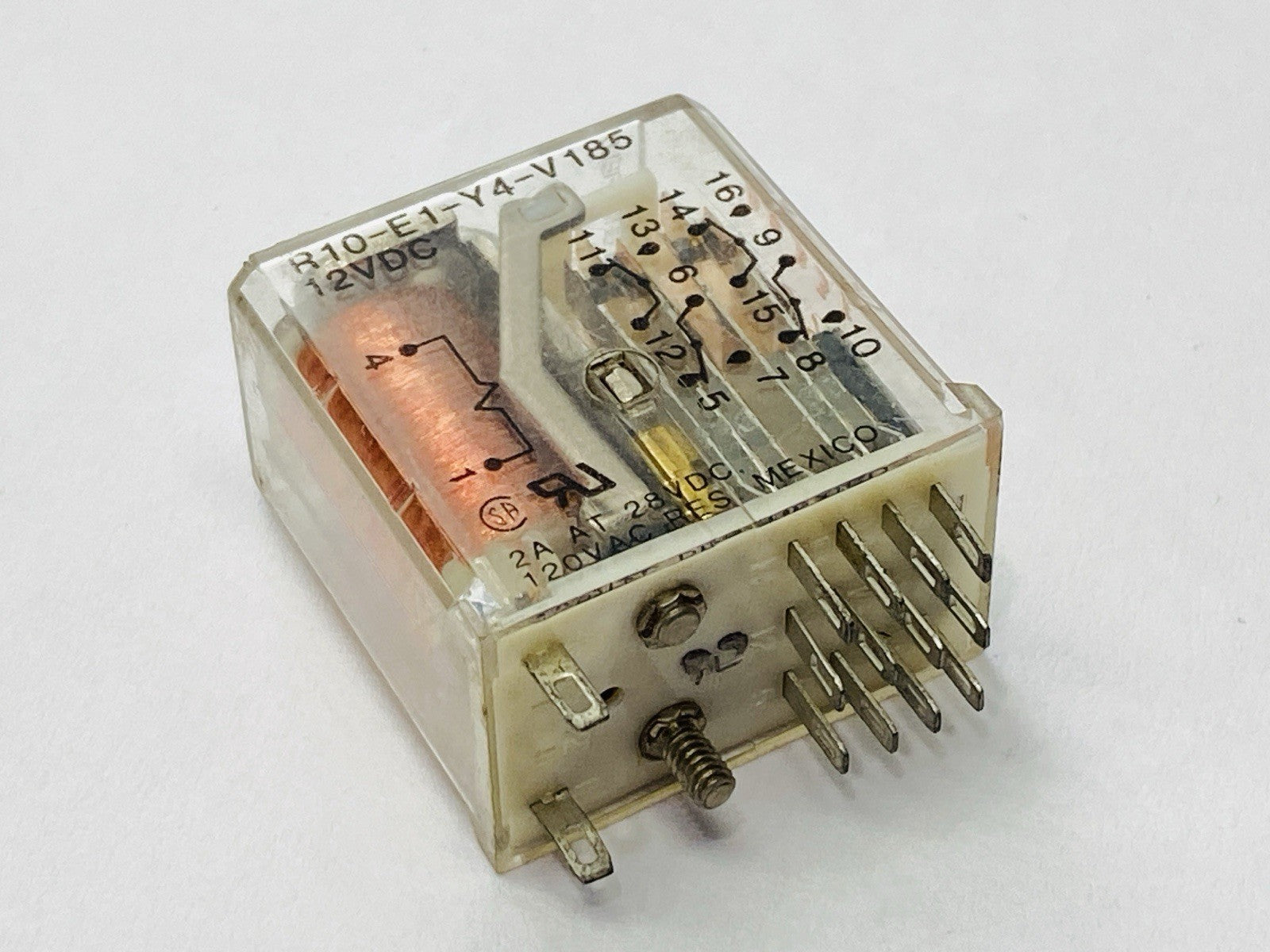Potter & Brumfield R10-E1-Y4-V185 General Purpose Relay 2A 12VDC - Maverick Industrial Sales