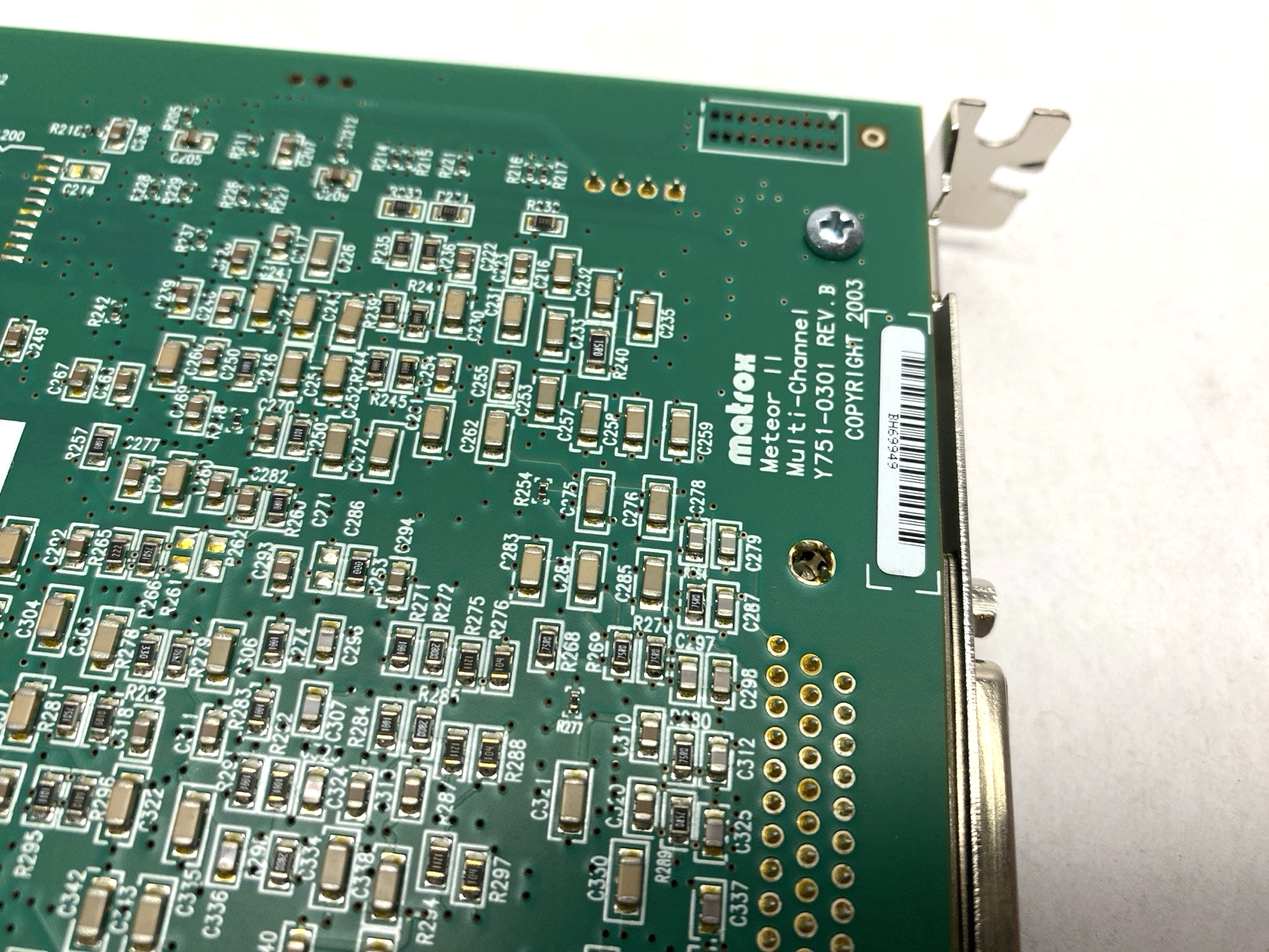 Matrox Y751_0301 Rev B Meteor II Multi-Channel Board MET2-MC/4/8F* 63039621215 - Maverick Industrial Sales
