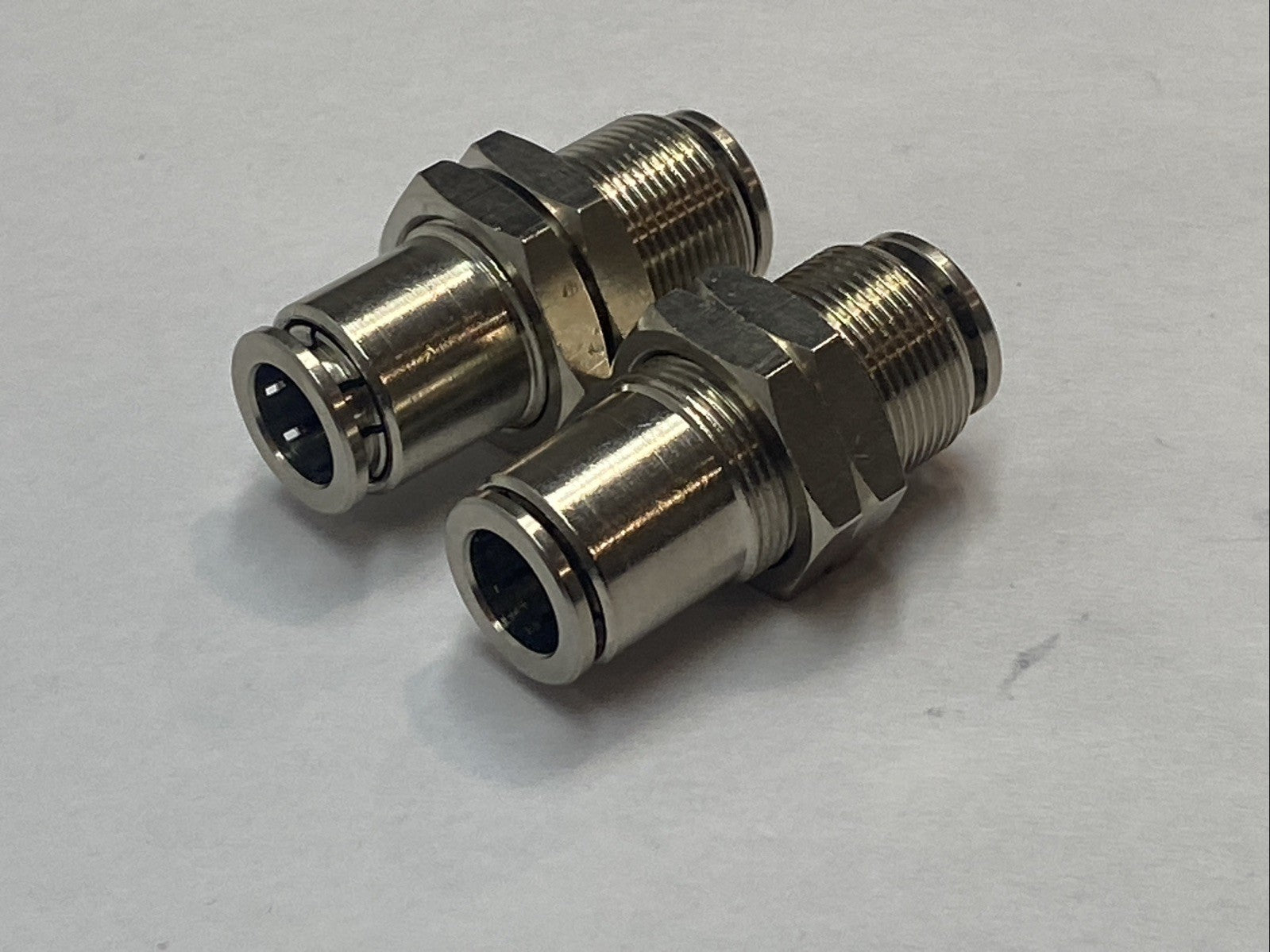 Atlas Copco 80702.00007 Bulkhead Connector LOT OF 2 - Maverick Industrial Sales