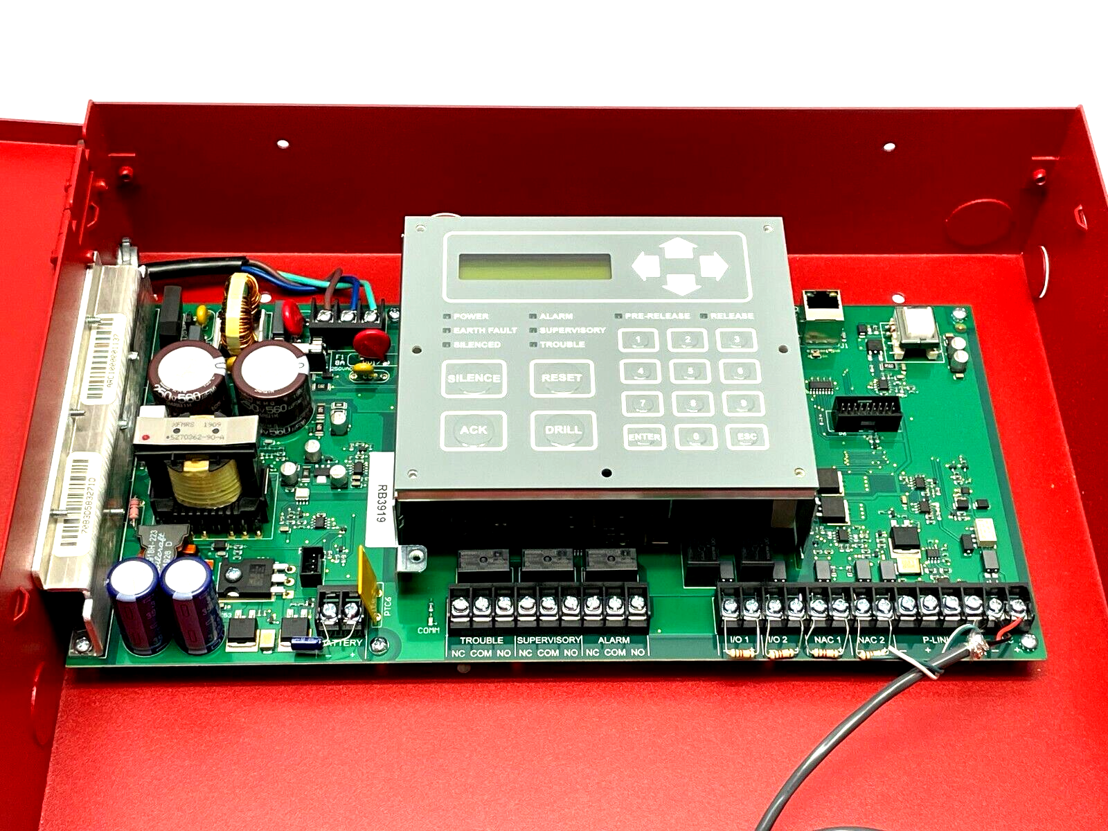 Potter Fire Alarm System Panel Subassembly w/ KEY - Maverick Industrial Sales