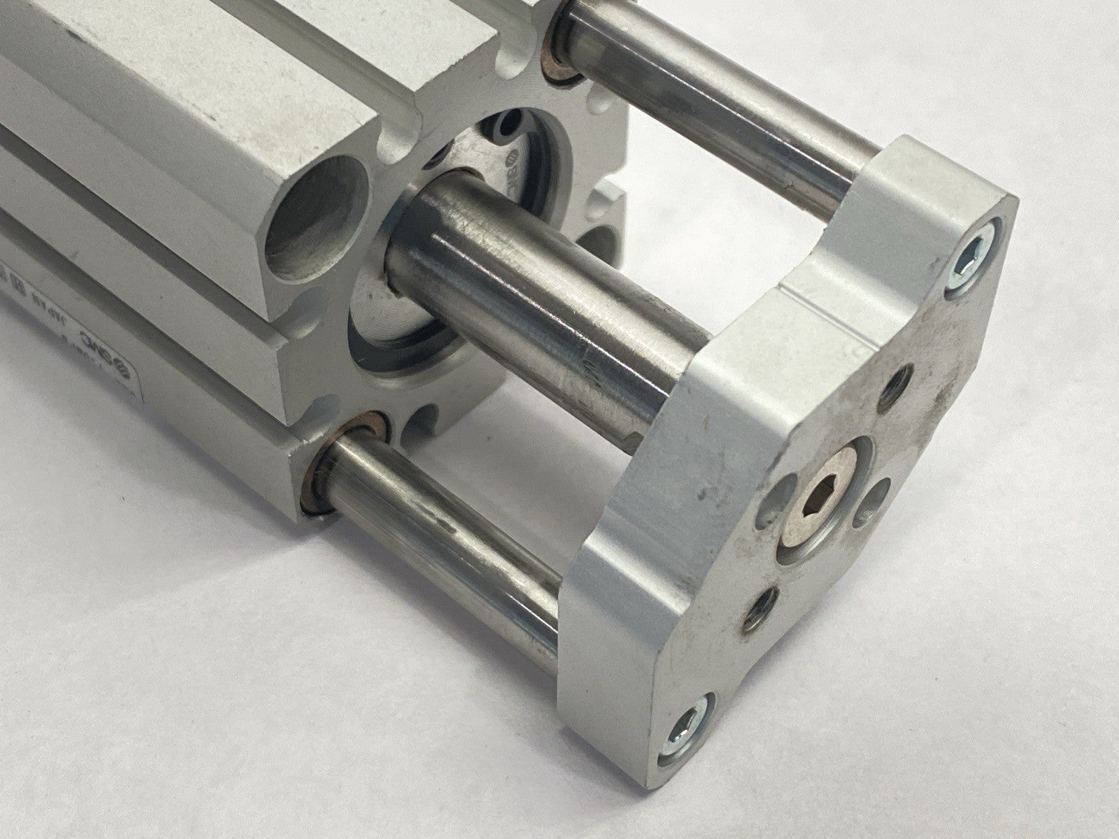 SMC CDQMB20-20 Compact Guide Rod Cylinder 20mm Bore 20mm Stroke - Maverick Industrial Sales