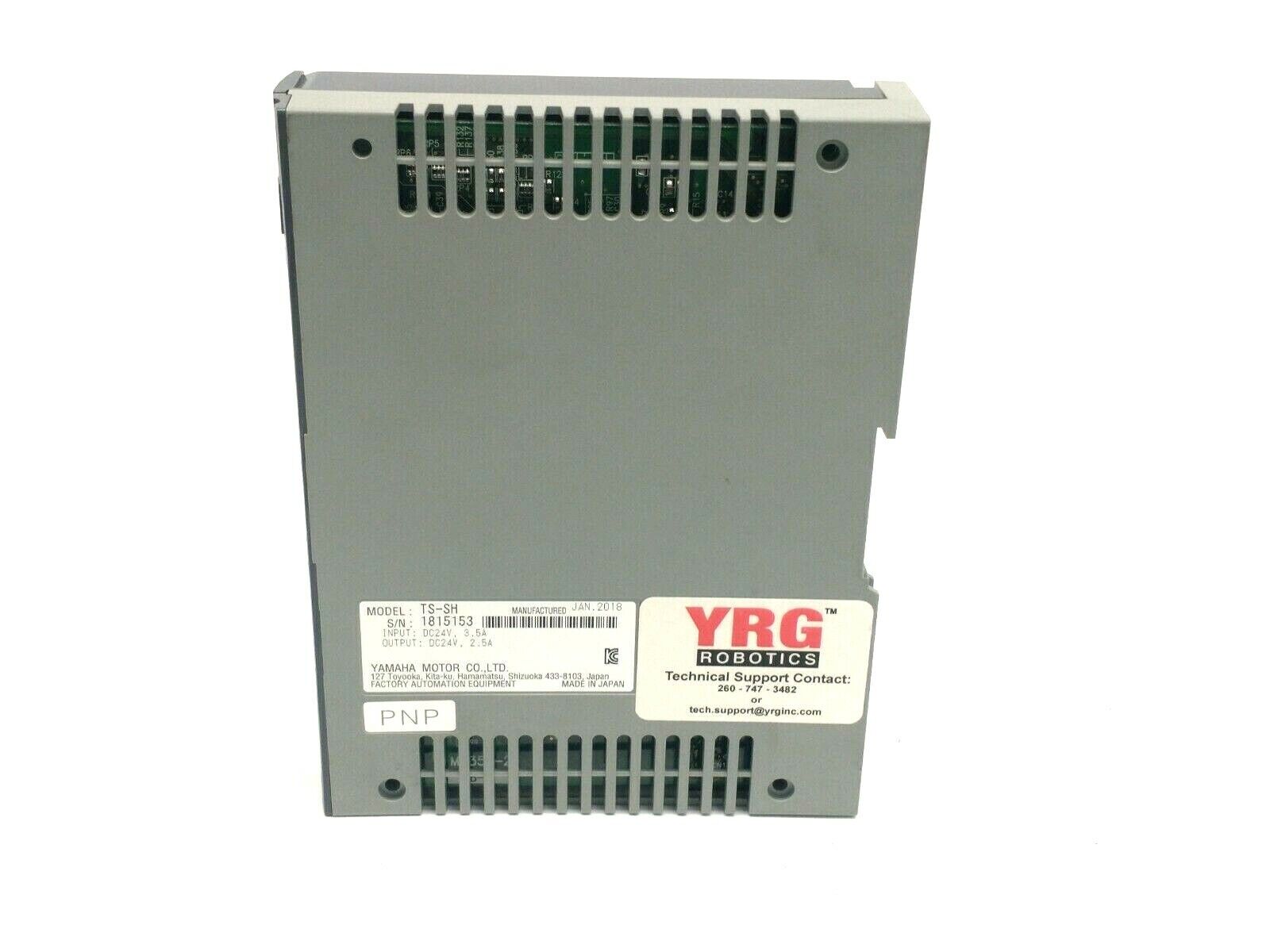 Yamaha TS-SH Transervo Single Axis Robot Positioner Controller MISSING SCREWS - Maverick Industrial Sales