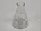 Pyrex 4980-50 50mL Narrow Mouth Erlenmeyer Flasks with Heavy Duty Rim LOT OF 4