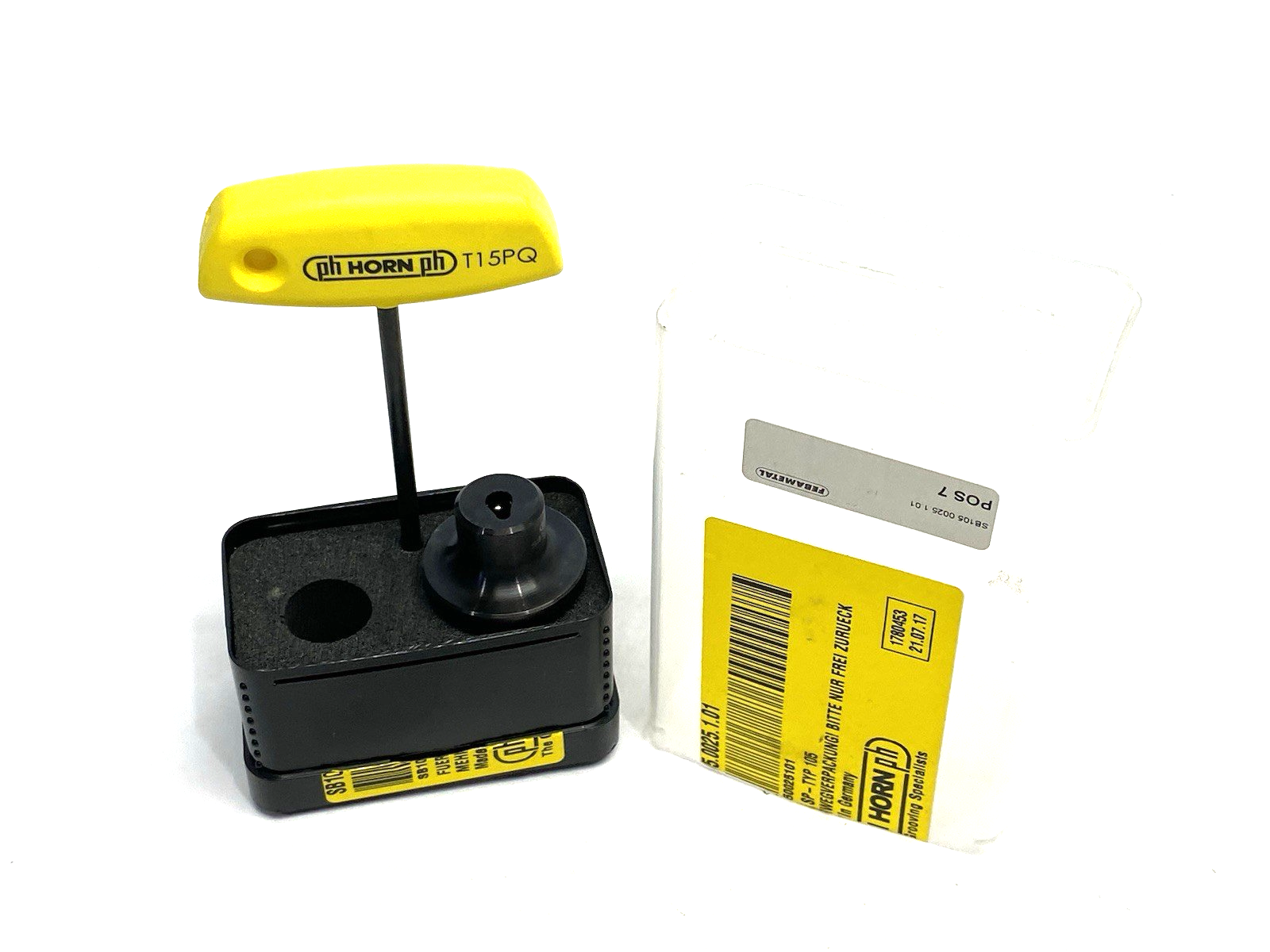 SB105.0025.1.01 | Paul Horn Tool Holder for Broaching - New – Open box - Maverick Industrial Sales