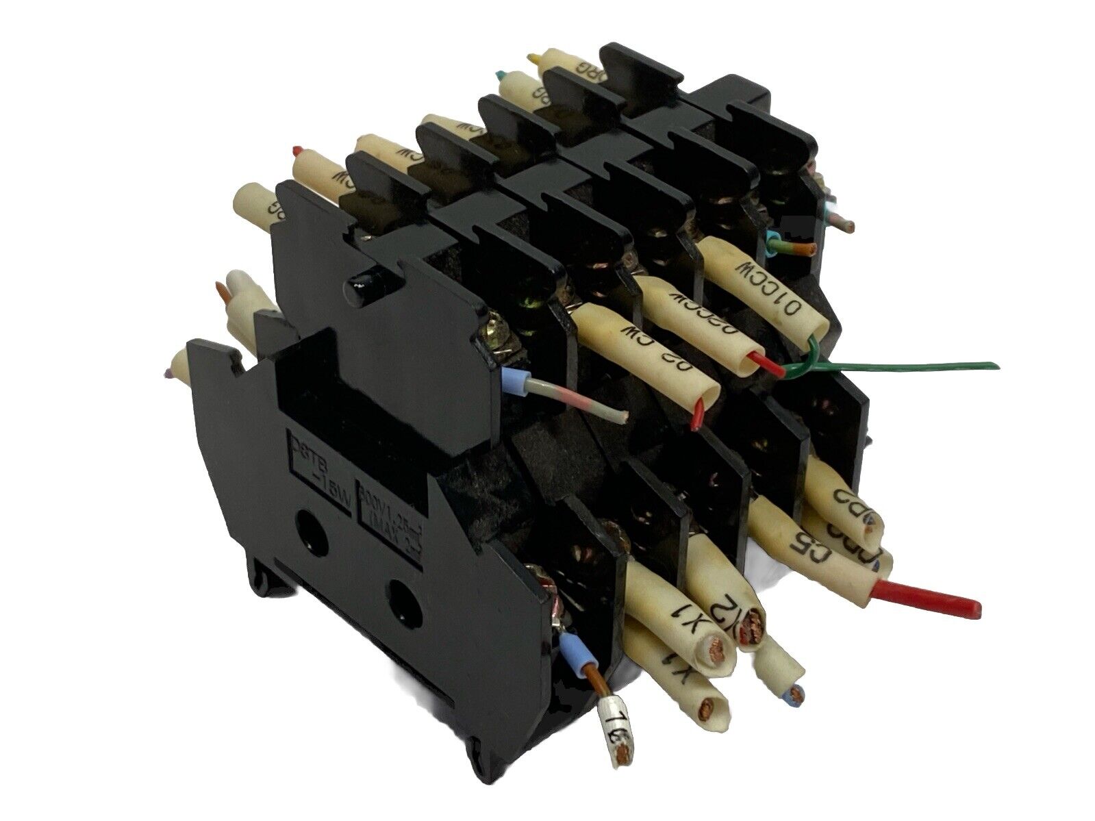 IDEC DSTB-15W Terminal Block 600V LOT OF 6 - Maverick Industrial Sales