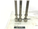Misumi AJSTM6-30 M6 Hex Adjusting Bolts 30mm L Nickel Plate LOT OF 3 - Maverick Industrial Sales