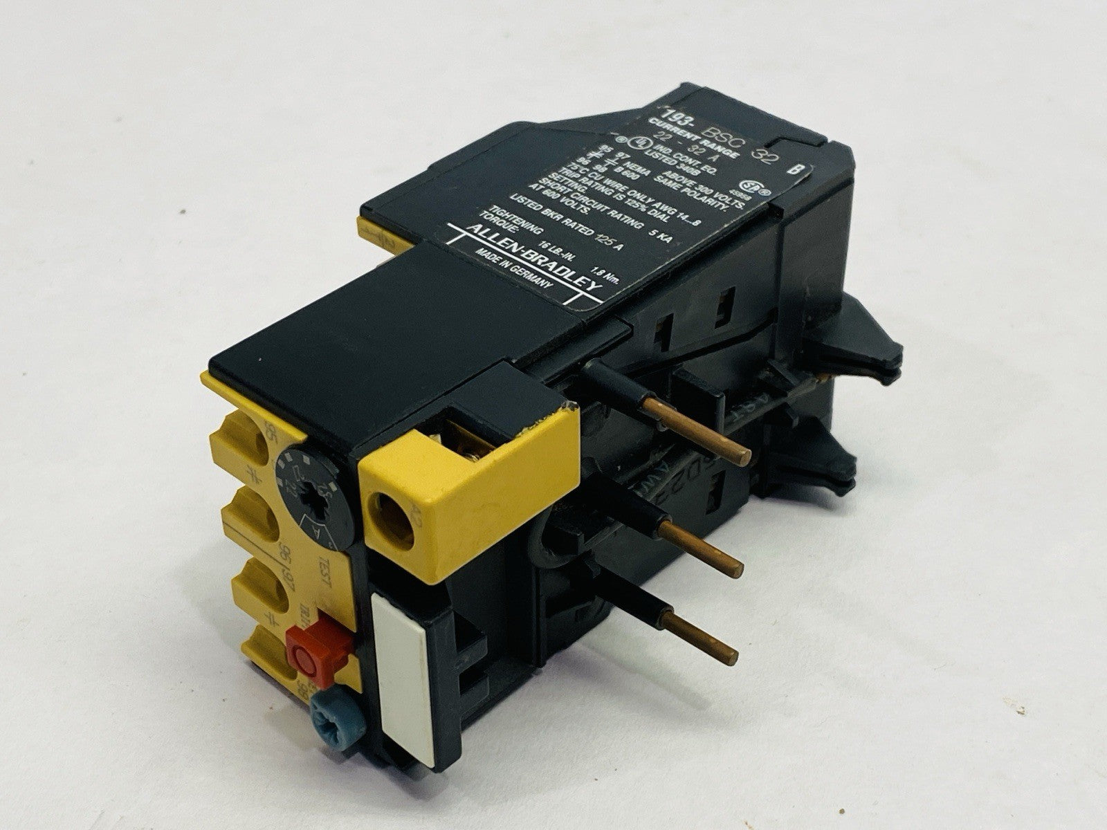Allen Bradley 193-BSC32 Ser B Overload Relay 22-32A - Maverick Industrial Sales