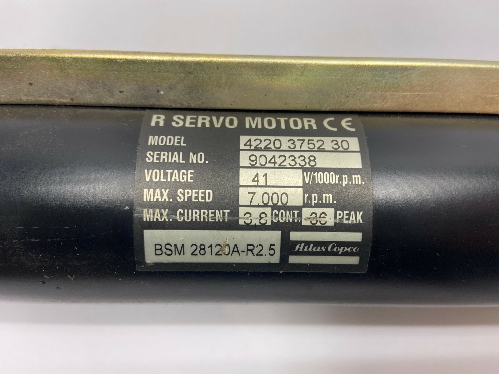 Atlas Copco QMR62-46-RT QRT 62-200 3/4" Nutrunner 4220 3752 30 Motor - Maverick Industrial Sales