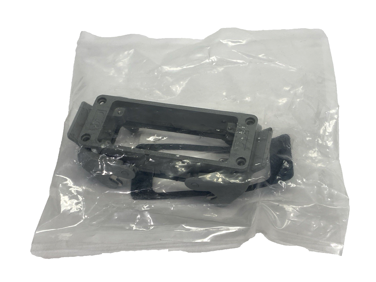 Harting 0900160301 Base Panel Bulkhead Mounted Housing Latching Han 16B-HBM-DL - Maverick Industrial Sales