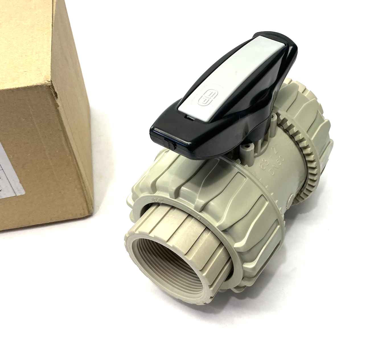 FIP VKDFM200E DUAL BLOCK® 2-way Ball Valve, BSP Threaded Ends VKDFM 2" EPDM - Maverick Industrial Sales