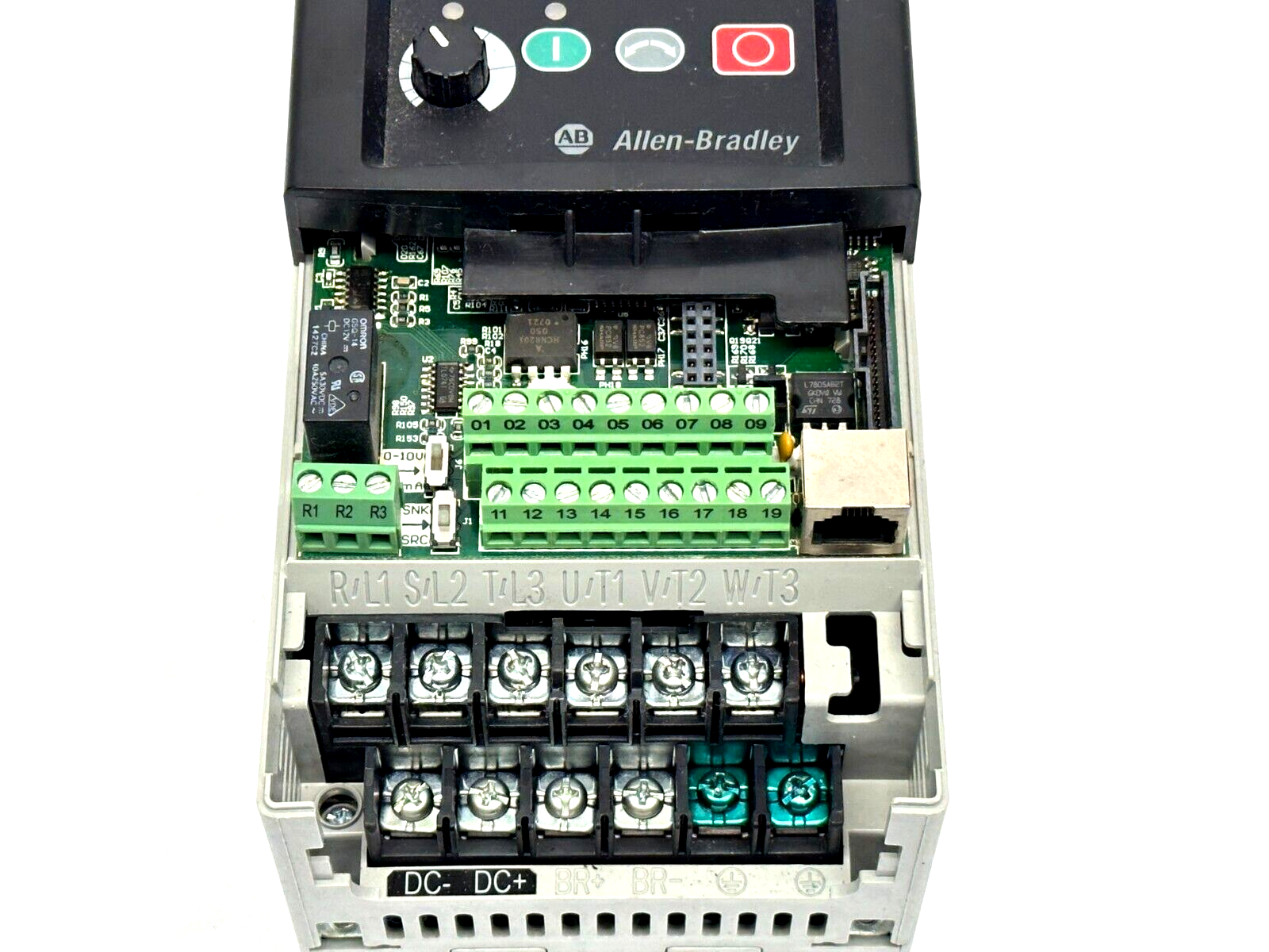 Allen-Bradley 22B-D1P4N104 Ser A PowerFlex 40 AC Drive 0.4kW 0.5HP 380-480V - Maverick Industrial Sales