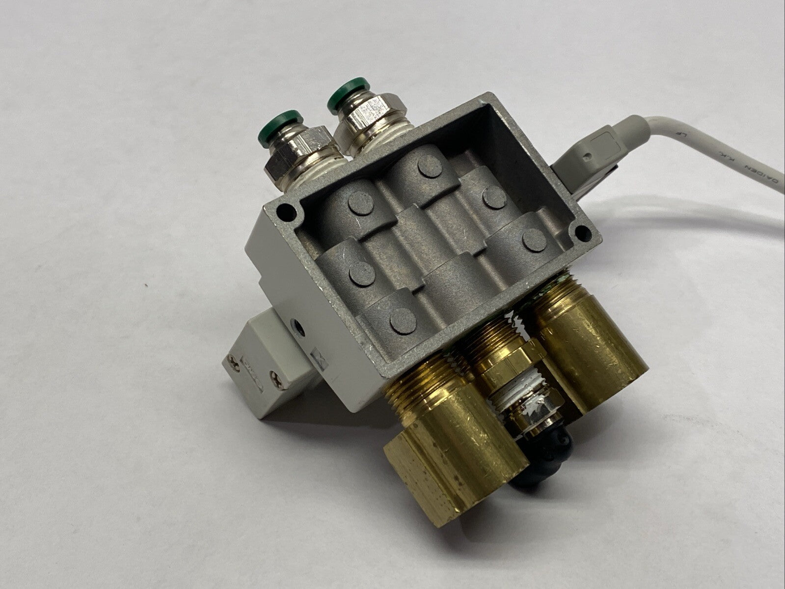 SMC SV3100-5W1U-03N Pneumatic Solenoid Valve w/ Subplate 24VDC - Maverick Industrial Sales