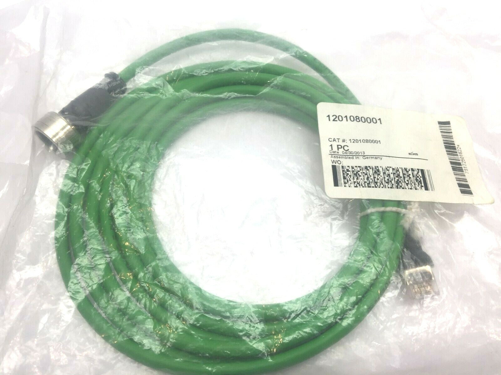 Brad Connectivity 1201080001 RJ45 to M12 Cordset 3M - Maverick Industrial Sales