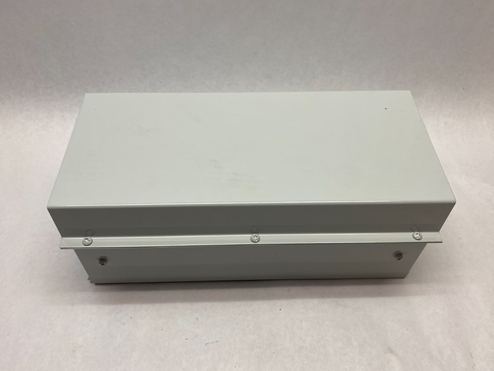 F66GA | Hoffman nVent Telescope Wireway Strait Fitting 6" x 6" PAINTED WHITE - New – Open box - Maverick Industrial Sales