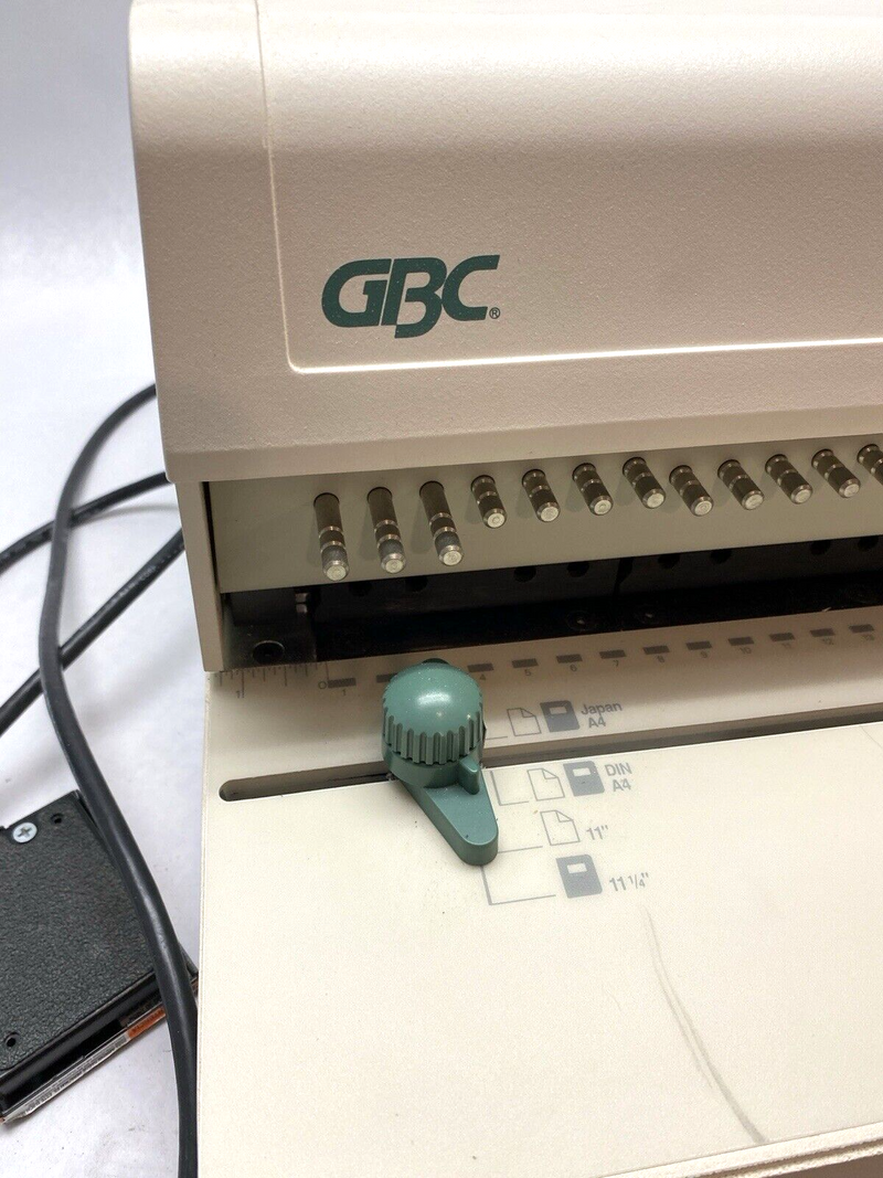 GBC 111PM-3 115V 1Phase Binding Machine Paper Punch - Maverick Industrial Sales