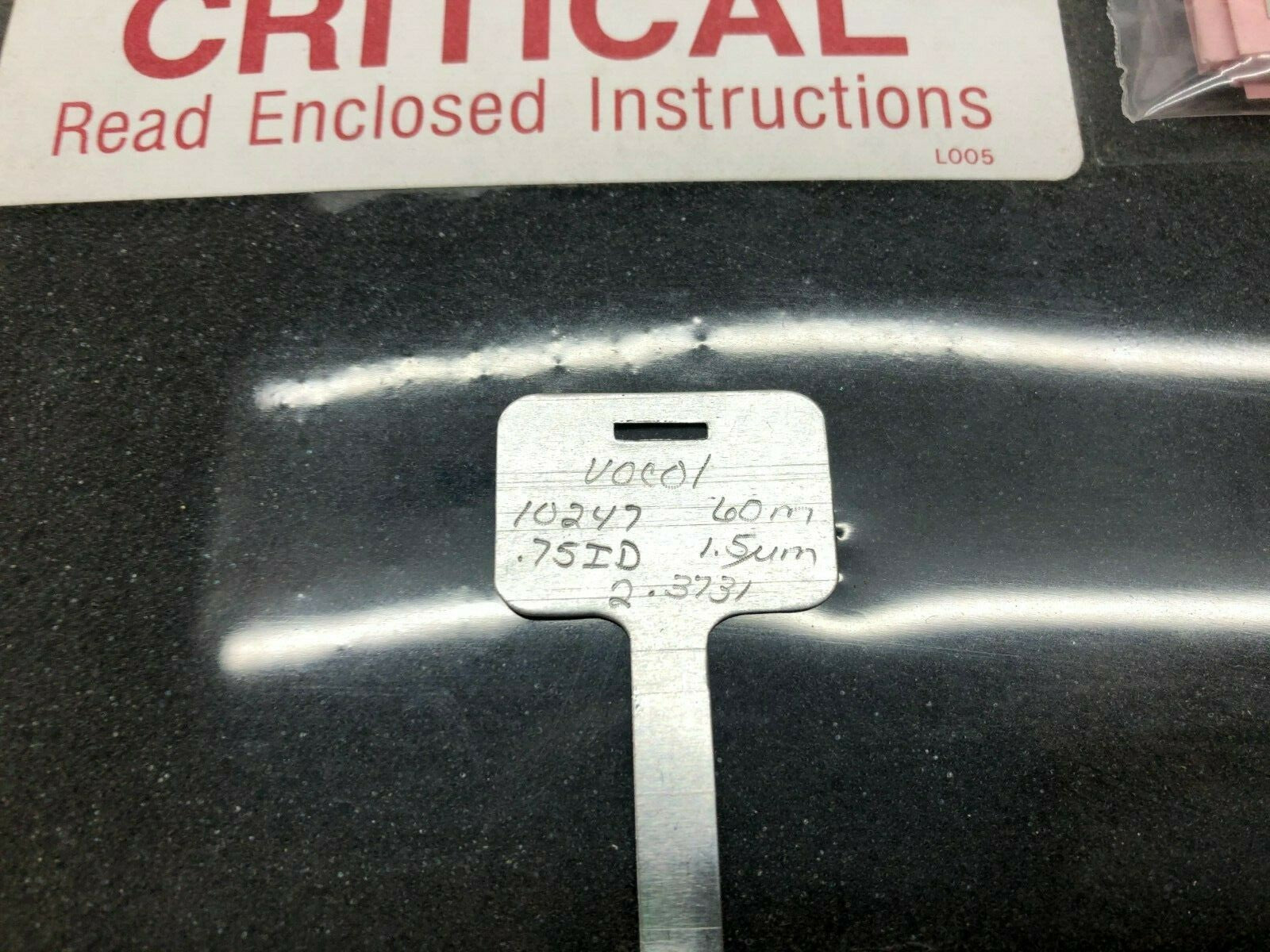 2-3731 | Supelco Glass Capillary VOCOL 60m x 0.75mm ID 1.5um Bore Column - New - Maverick Industrial Sales