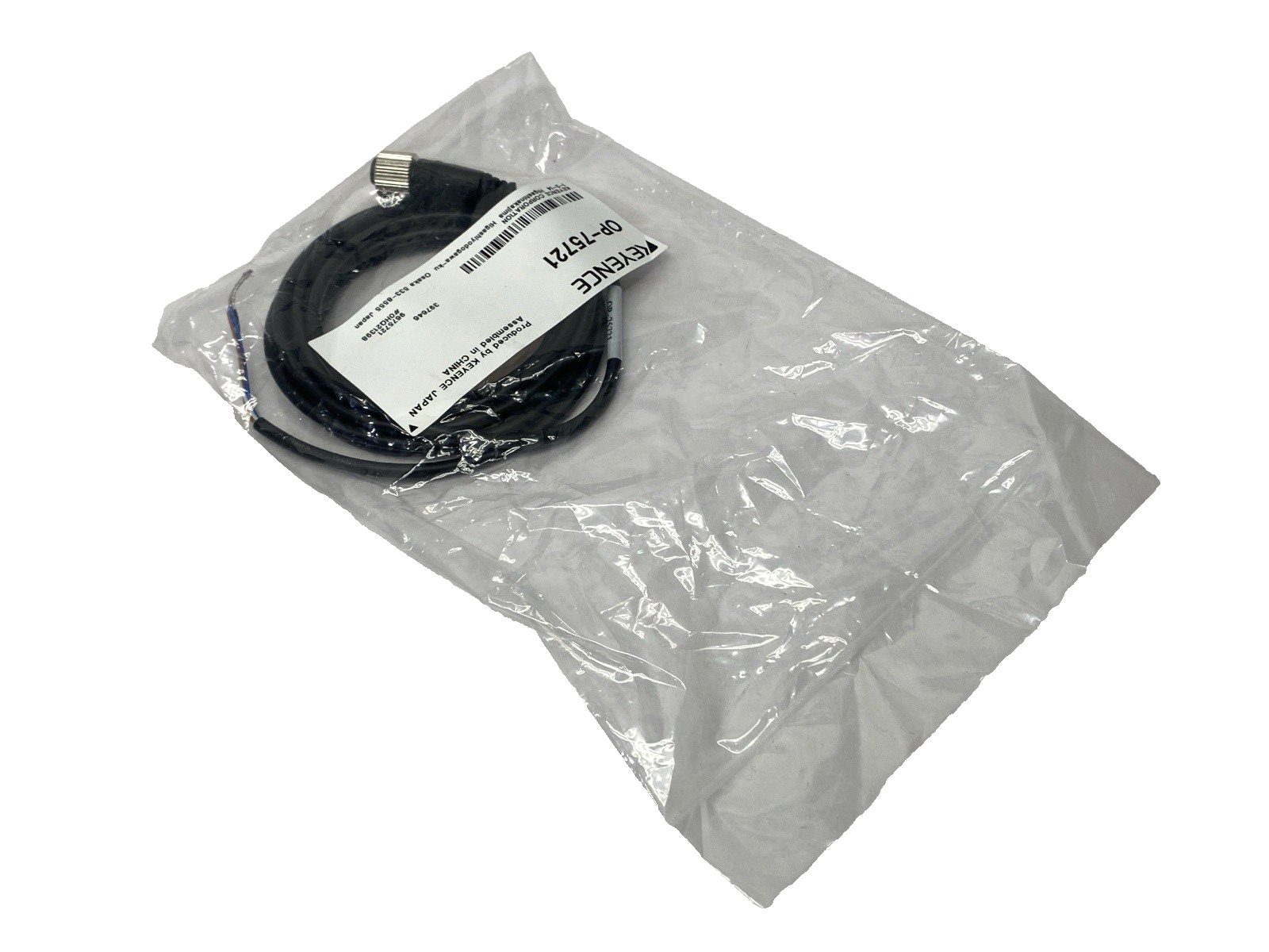 Keyence OP-75721 Single-Ended Connector Cable M12 - Maverick Industrial Sales
