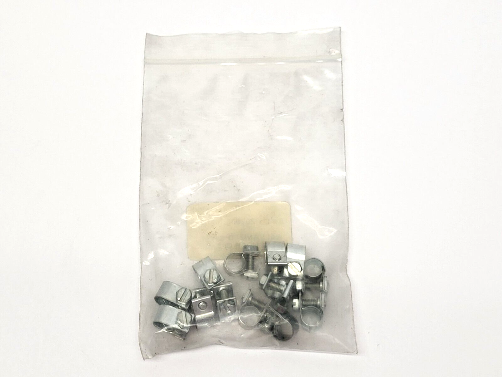 Galvanized Steel Mini Hose Clamp 207008 Min O.D. 16 64" Max 21/64" LOT OF 10 - New - Maverick Industrial Sales