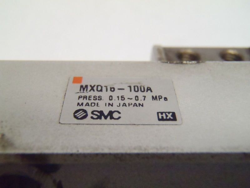 SMC MXQ16-100A Adjustable Stroke Guided Cylinder - Maverick Industrial Sales