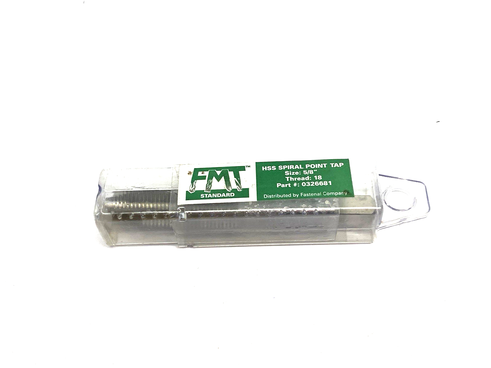 0326681 | FMT Fastenal Spiral Point Tap HSS, 5/8" Size, Thread: 18 - New – Open box - Maverick Industrial Sales
