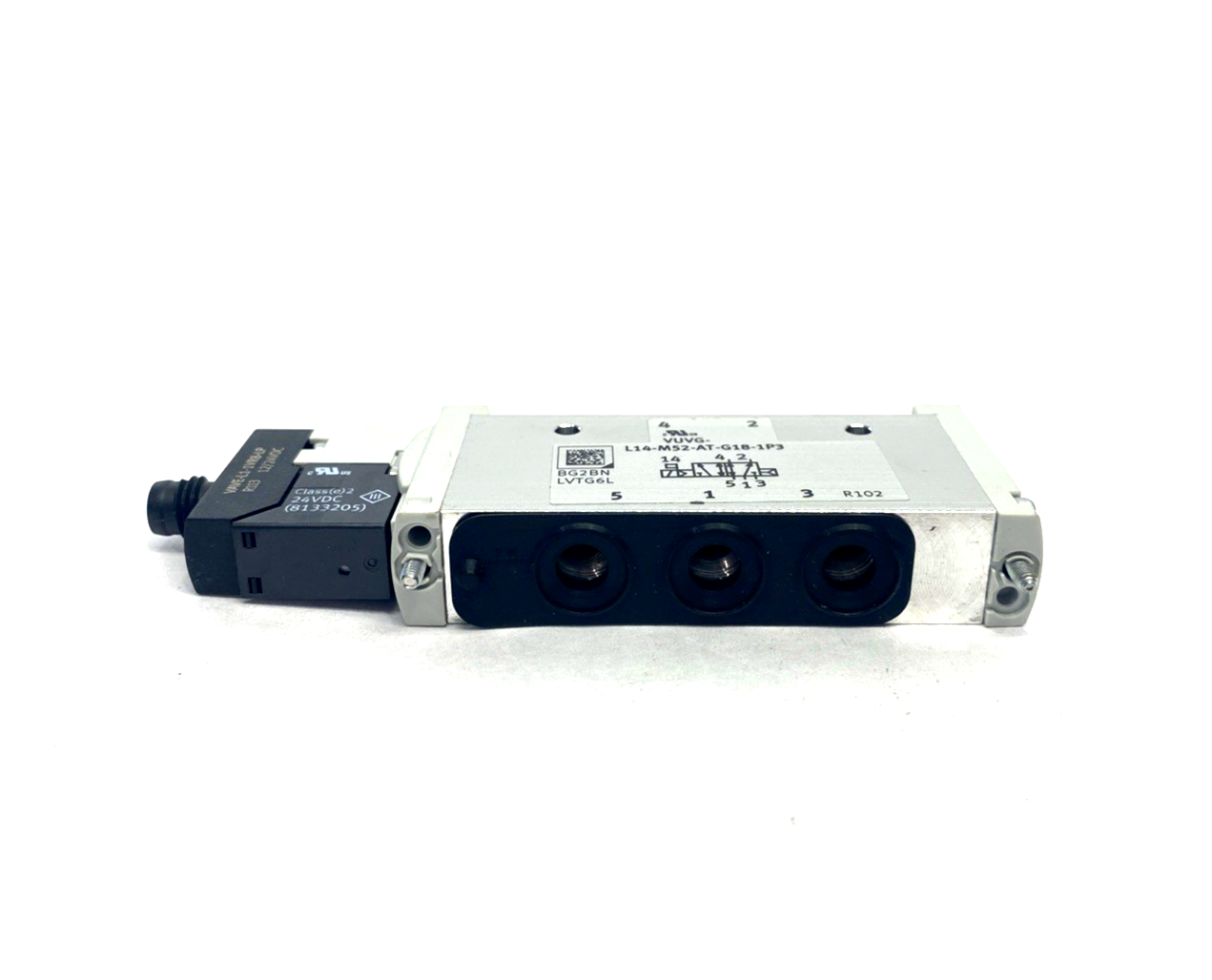 Festo VUVG-L14-M52-AT-G18-1P3 Solenoid Valve, 5/2 Monostable 566499 - Maverick Industrial Sales