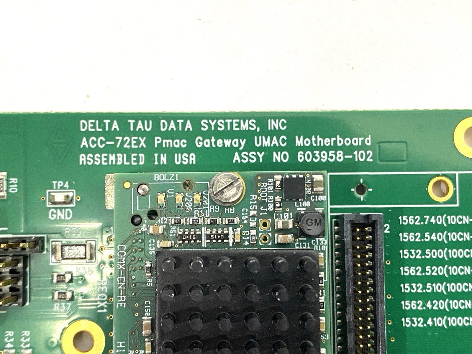 ACC-72EX | Delta Tau Pmac Gateway UMAC Motherboard 603958-102 - Used - Maverick Industrial Sales