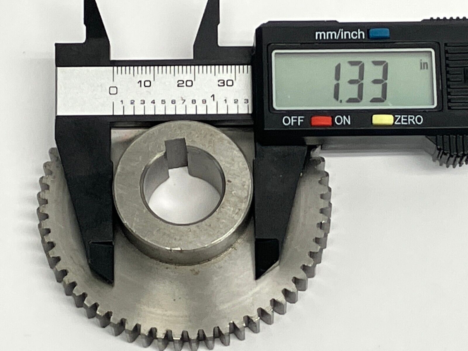Gear 56 Tooth 2.85" OD, .75" Bore, 0.8" Overall Width, Steel - Maverick Industrial Sales