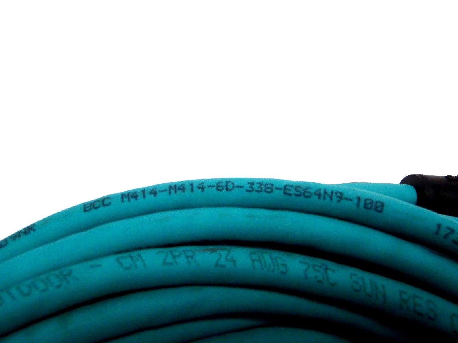 Balluff BCC M414-M414-6D-338-ES64N9-100 11.7 Meter Male M12 Damaged Cordset - Maverick Industrial Sales
