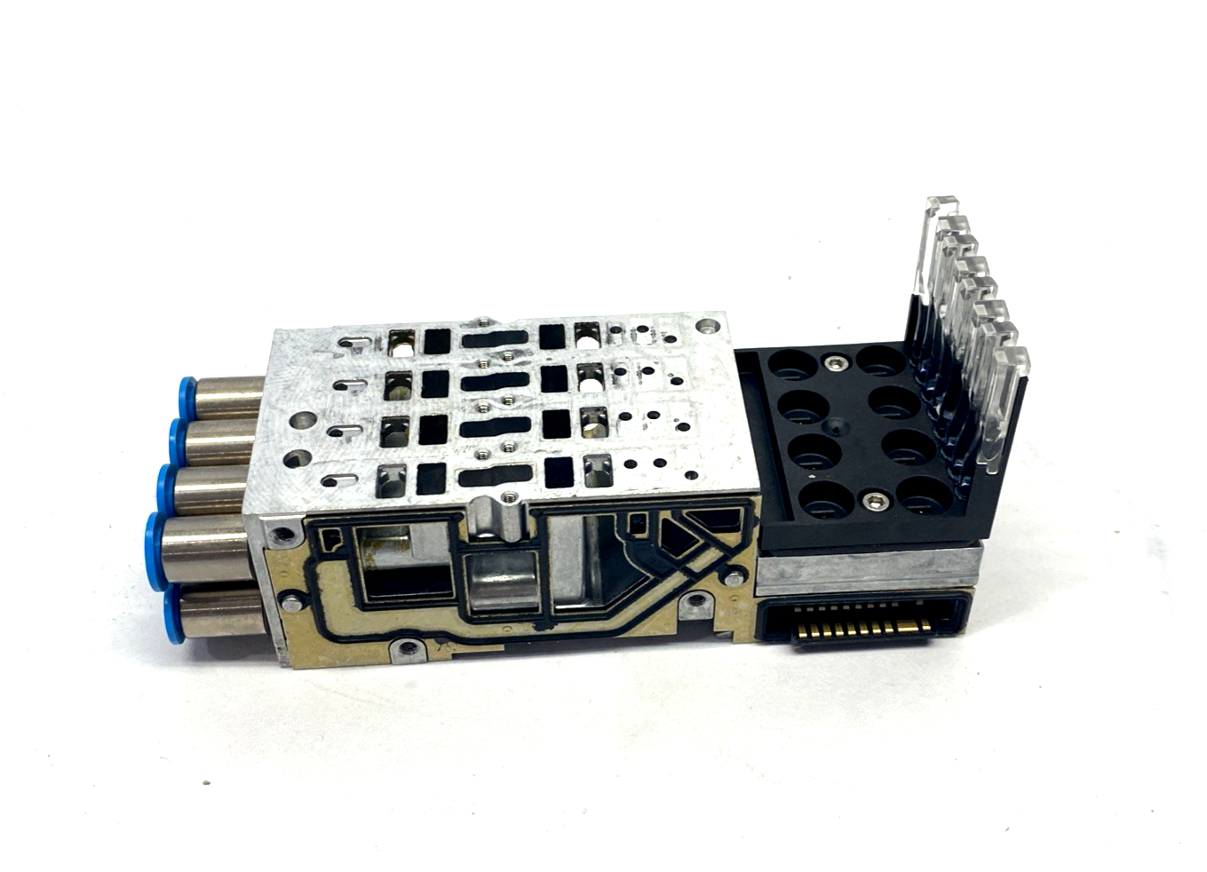 Festo VMPA1-FB-EMS-8 Electronics Module 533360 & VMPA1-FB-AP-4-1 Sub-Base 533352 - Used - Maverick Industrial Sales