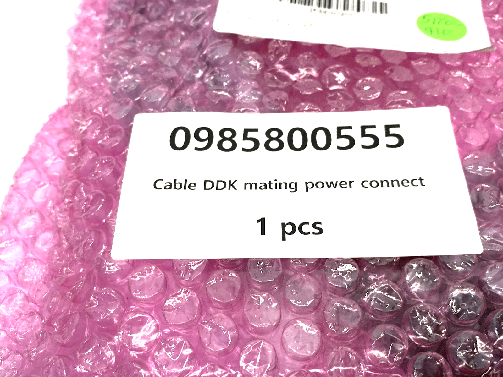 0985.800.555 | Single Ended DDK Power Connect Cable 4-Pole Female to Flying Leads - New – Open box - Maverick Industrial Sales