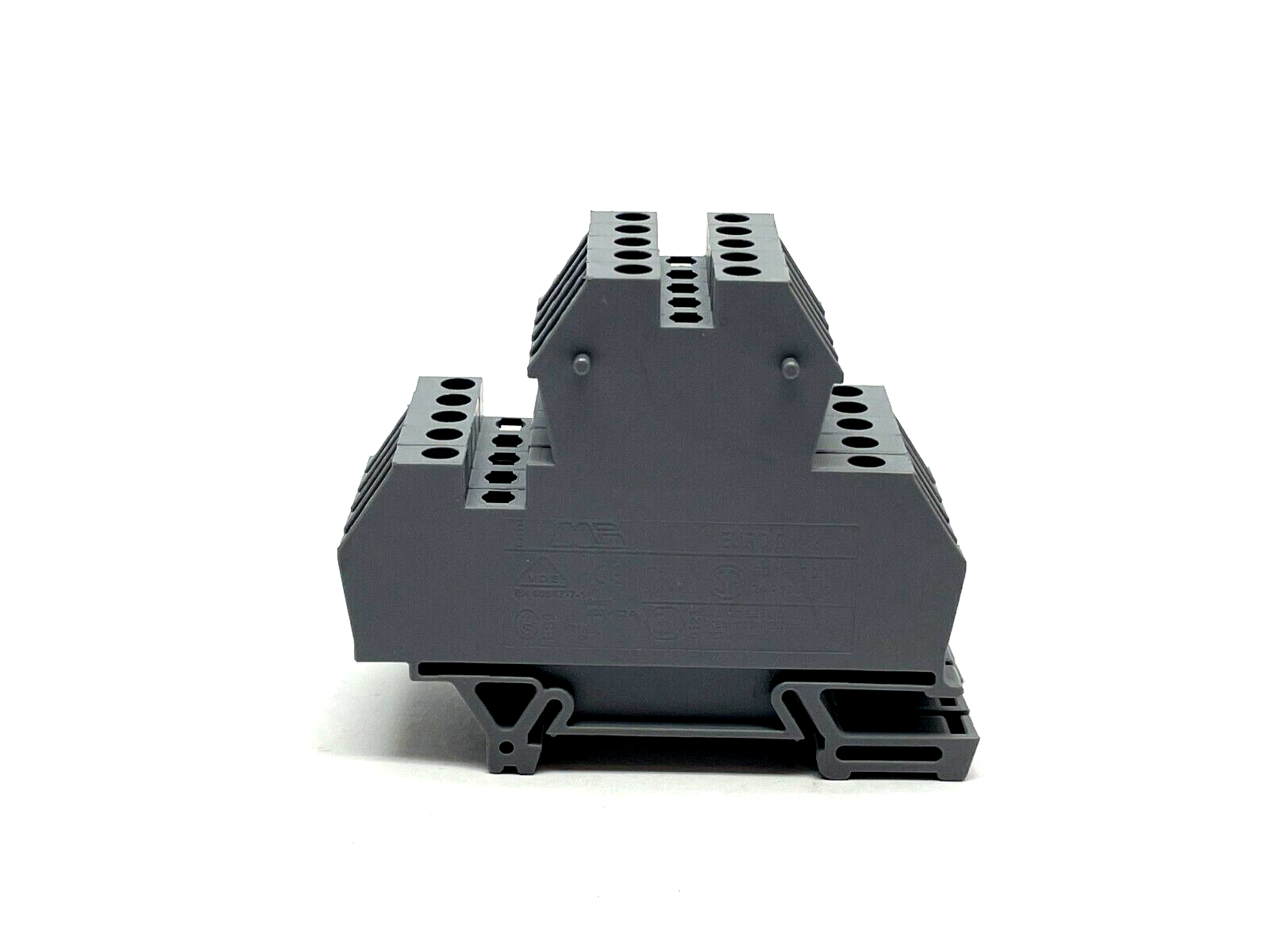 Morsettitalia EURO D4-2 Two Stage Feed-Through Terminal Block 43550 LOT OF 5 - Maverick Industrial Sales