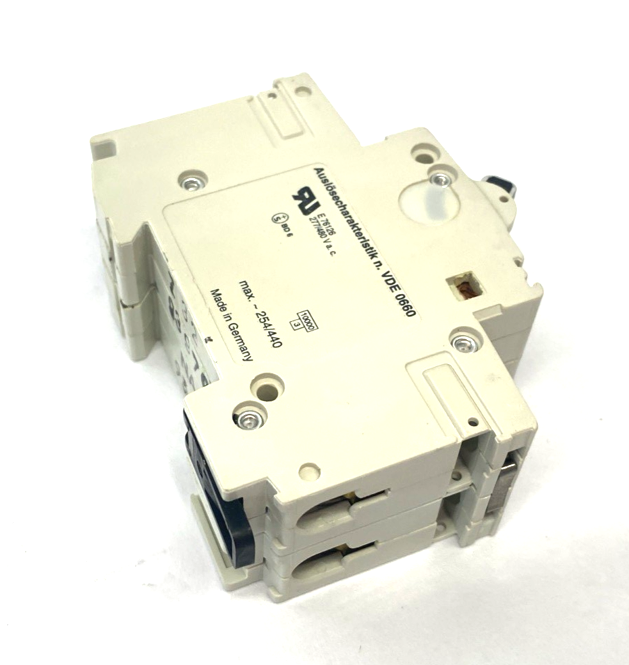 S281-NA Z 32A | ABB Miniature Circuit Breaker 2-Pole, DIN Rail Contact - Used - Maverick Industrial Sales