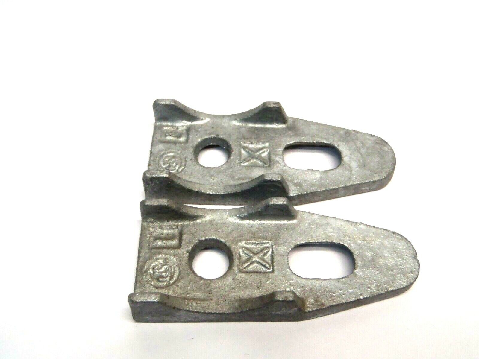 1" Clamp Zinc Back Spacers for Conduit Straps LOT OF 2 - Maverick Industrial Sales