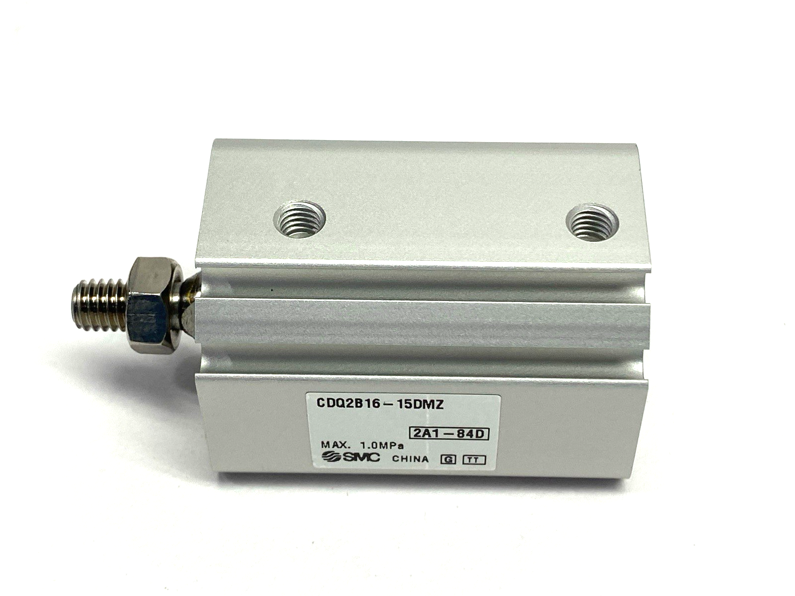 SMC CDQ2B16-15DMZ Compact Pneumatic Cylinder 16mm Bore 15mm Stroke - Maverick Industrial Sales
