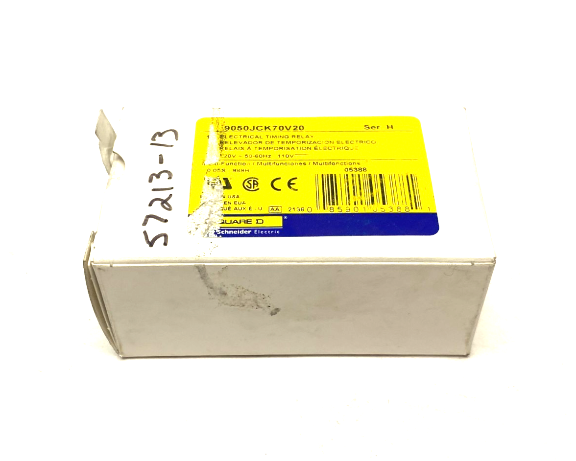 Schneider Electric, Square D 9050JCK70V20 Multi-Function Timing Relay Ser. H - Maverick Industrial Sales