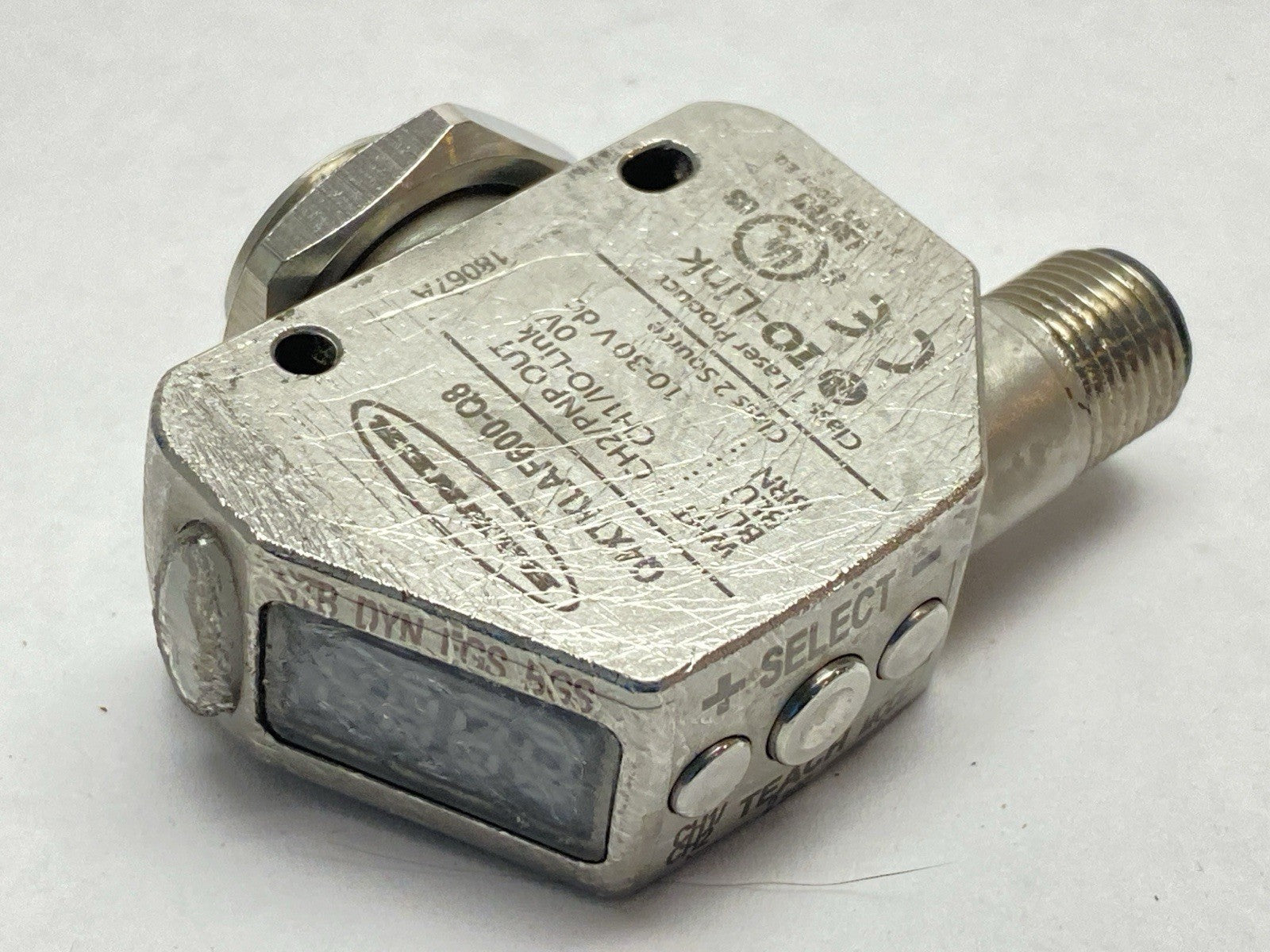 Q4XTKLAF600-Q8 | Banner Q4X Series All Purpose Photoelectric Sensor 10-30VD 801918 - For parts or not working - Maverick Industrial Sales