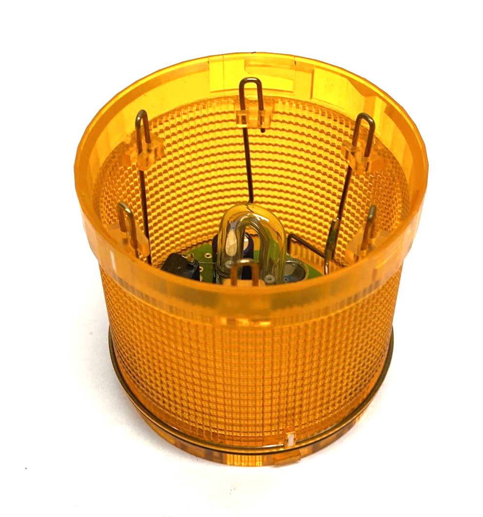 Siemens 8WD4420-0CD SIRIUS Single-Flash Light Element, Yellow/Amber 24VDC - Maverick Industrial Sales