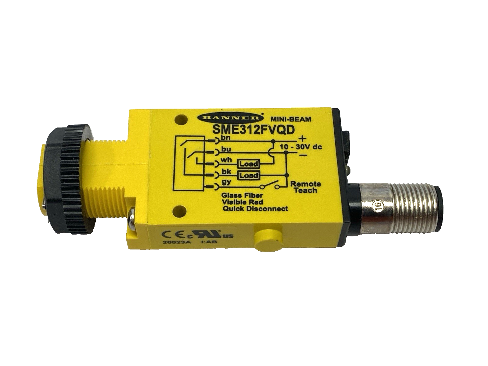 Banner Engineering SME312FVQD MINI-BEAM Fiber Optic Amplifier 53729 - Maverick Industrial Sales
