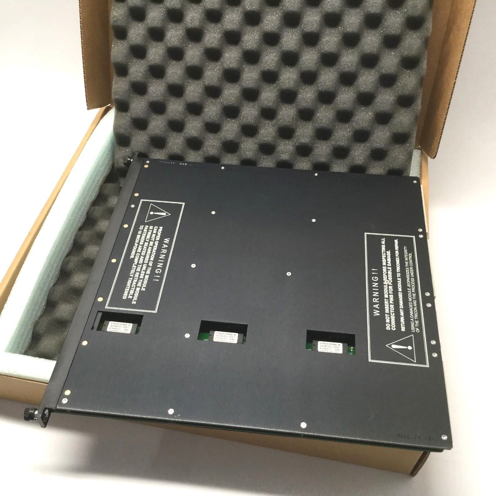 Triconex 3700A Analog Input Module Triple Modular Redundant 32 pt - Maverick Industrial Sales