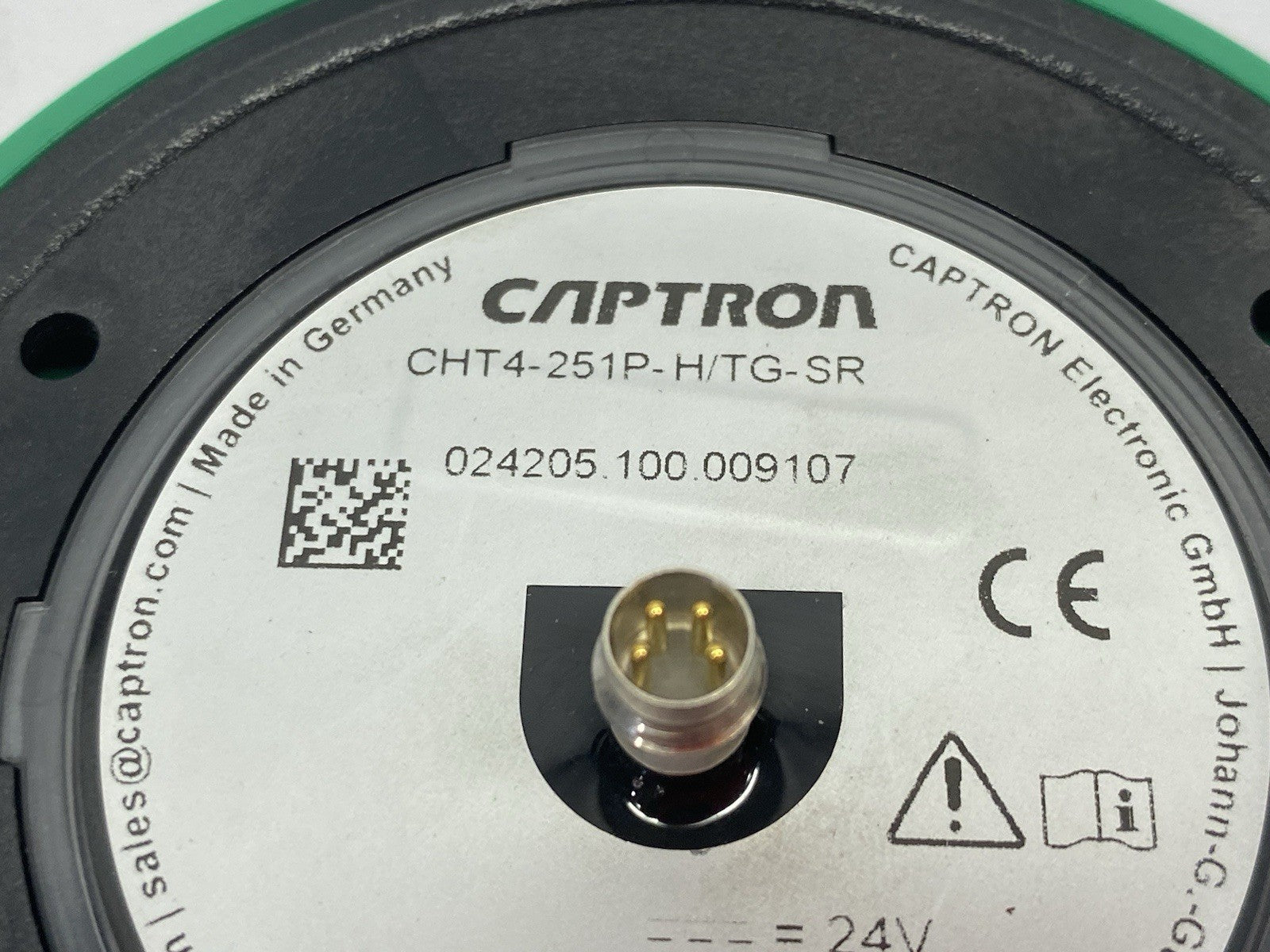 CHT4-251P-H/TG-SR | Captron Capacitive SENSORswitch, Touch, Flush Mount - Used - Maverick Industrial Sales