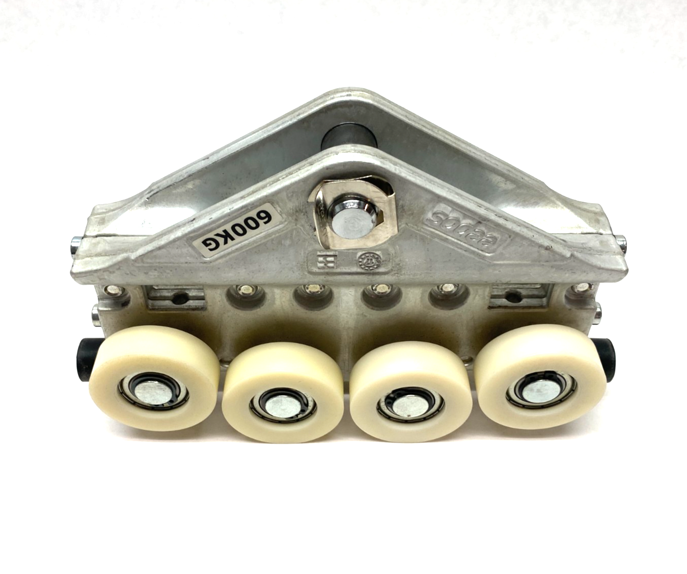 eepos 0021024 Aluminum Gab Trolley Hinge Roller AL 600/600 600kg Capacity - New – Open box - Maverick Industrial Sales